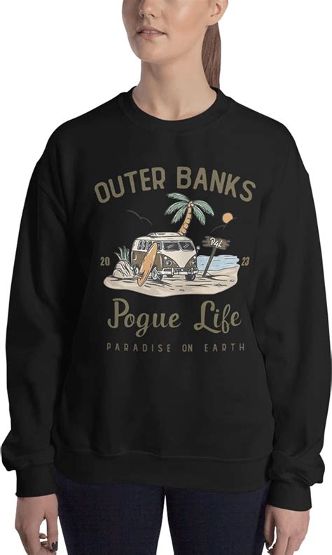 pogue life sweatshirt|Kaufe Pogue Life Paradise on Earth Print Sweatshirts Unisex